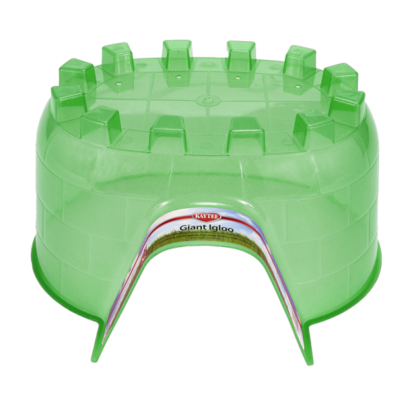 Kaytee Igloo verde para Mascotas - Giant