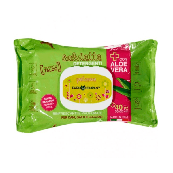 Salviette Toalla Húmeda Aloe