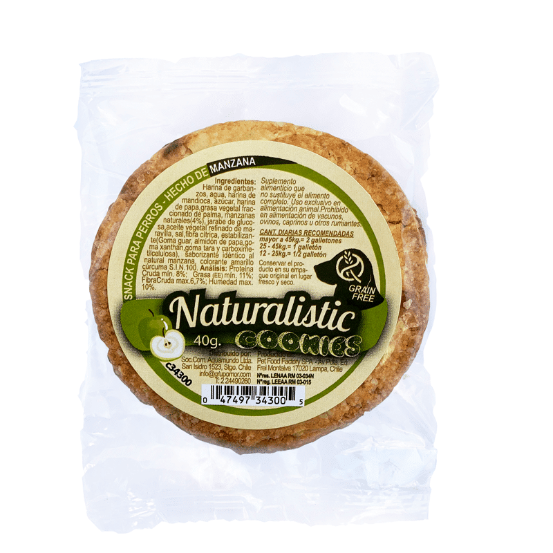 Naturalistic – Galleton Grain Free – Manzana – 40gr