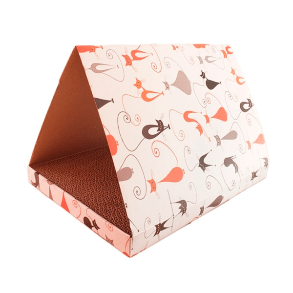Casa Triangular con Base Rascador