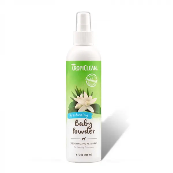 Tropiclean - Baby Powder Deodorizing Pet Spray - 236ml