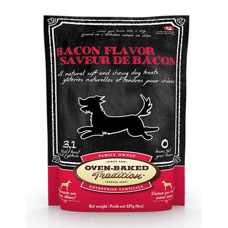 Oven-Baked - Tradition - Dog Treat Bacon - 227g Oven-Baked Treats Bacon
