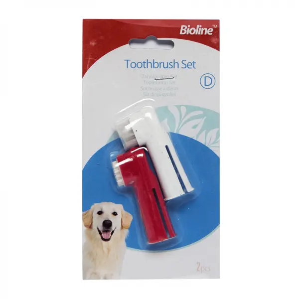 Bioline - Set 2 Cepillos Dentales Dedal