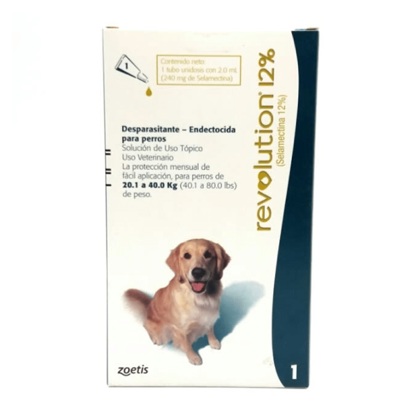Revolution Pipeta Perro de 20 a 40 Kg