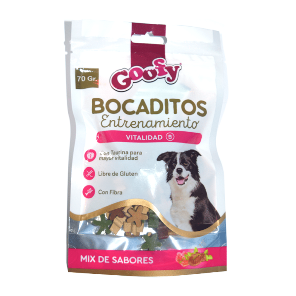 Goofy bocaditos de entrenamiento Mix de sabores 70g