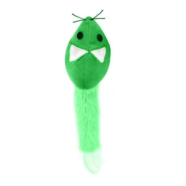 Juguete ratón con catnip - Verde