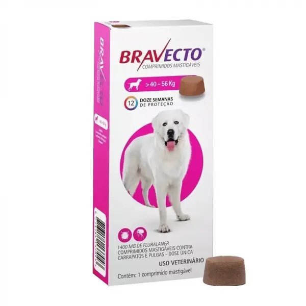 Bravecto para Perros - 40 Kg a 56 Kg 