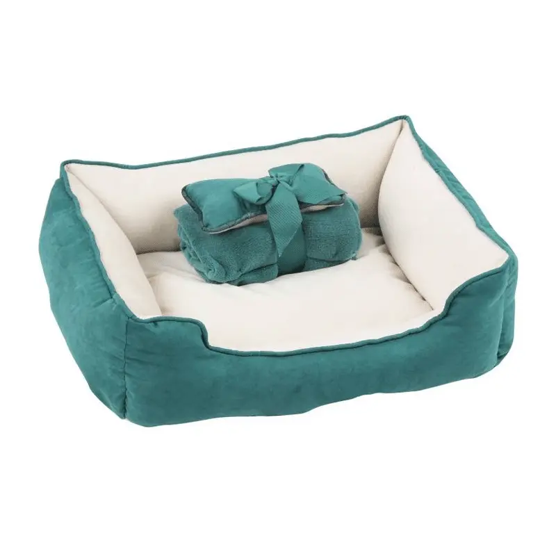 Pawise 3En1 Cama/Manta/Cojin Verde Pawise 3En1 Cama/Manta/Cojin Verde