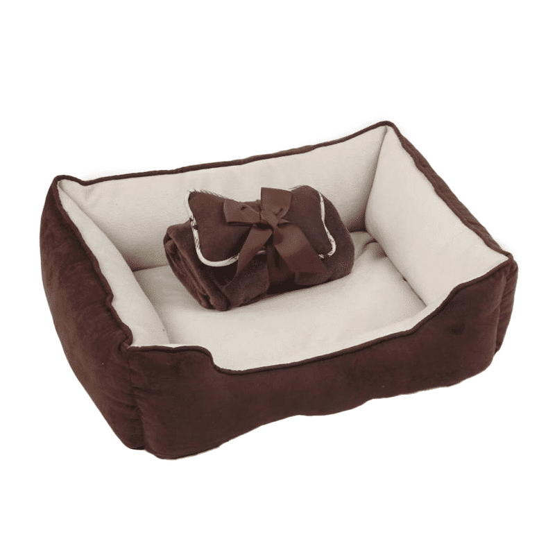 Pawise 3En1 Cama Manta Cojin Cafe
