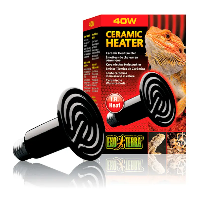 Ampolleta De Ceramica Emisora de Calor Exo Terra 40 w Ampolleta De Ceramica Emisora de Calor Exo Terra 40 w
