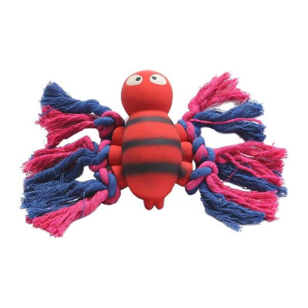 Animal Látex con Cuerda-Rojo