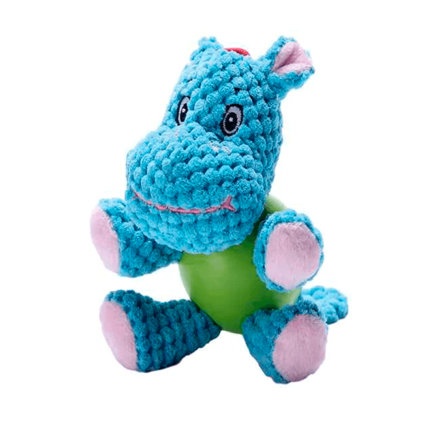 Animal Plush Con Pelota-Celeste