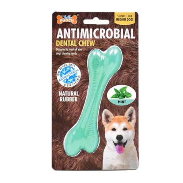 Antimicrobial Hueso Caucho Menta-14,60cm