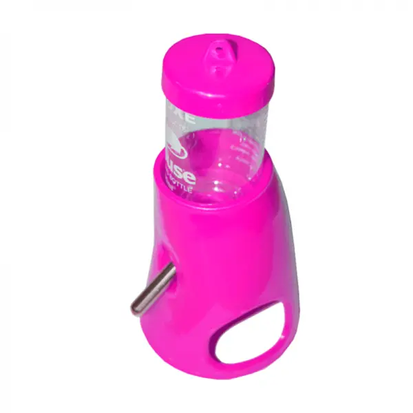 Bebedero Base Autosustentable Rosa 80ml