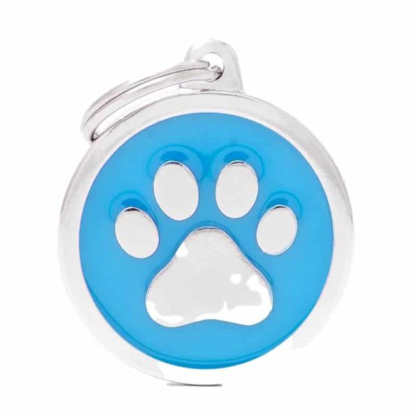 Chapita My Family - Light Blue Big Circle Paw 