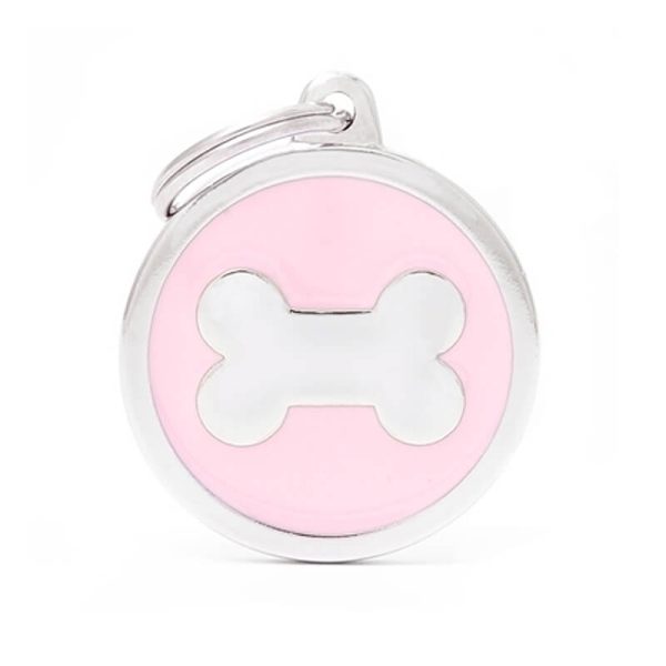 Chapita My Family - Pink Big Circle Bone 