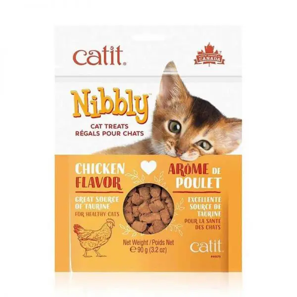 Catit Nibbly Snack Pollo 90g