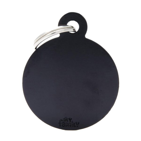 Chapita My Family - Big Round Aluminum Black 