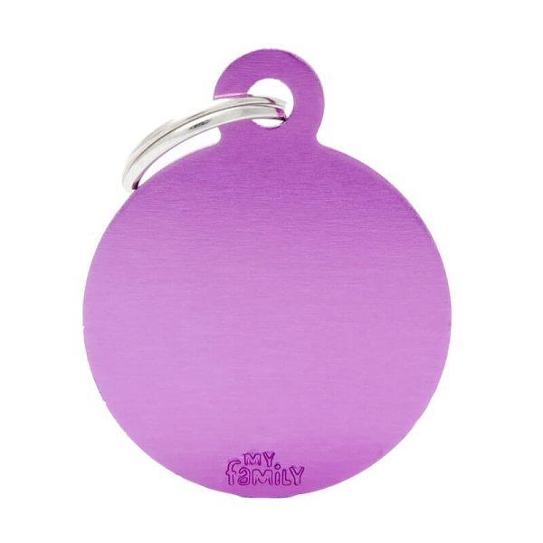 Chapita My Family - Big Round Aluminum Purple 