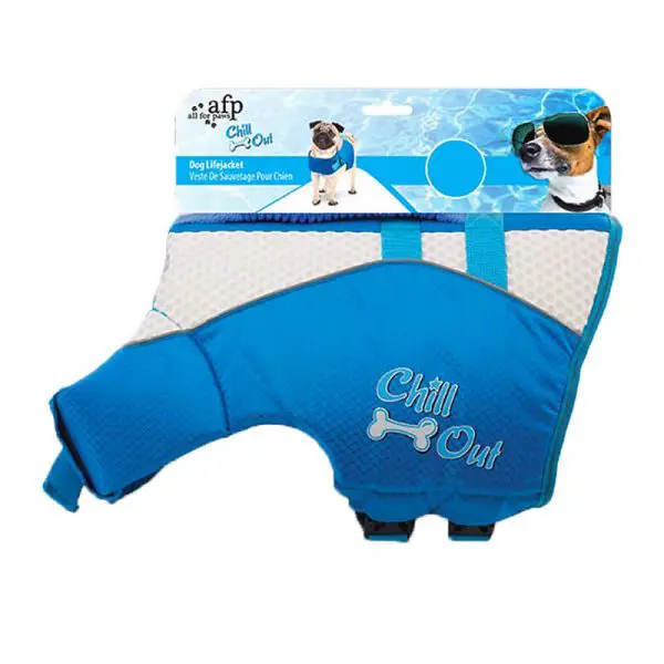Chill Out Dog Life Jacket - Chaqueta Salvavidas De Perro M
