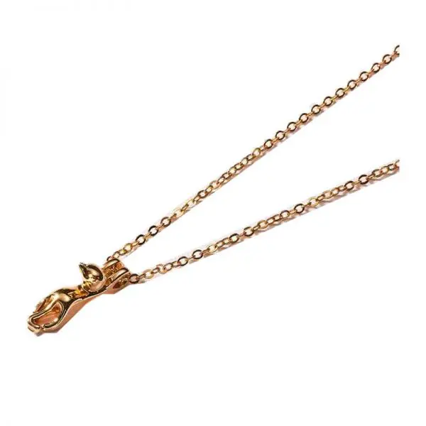 Colgante de Gato dorado