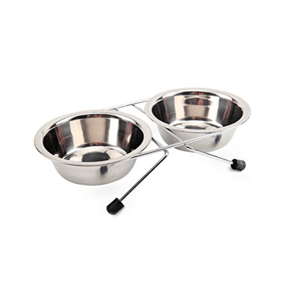 Plato en altura de acero inox. 2840 ml