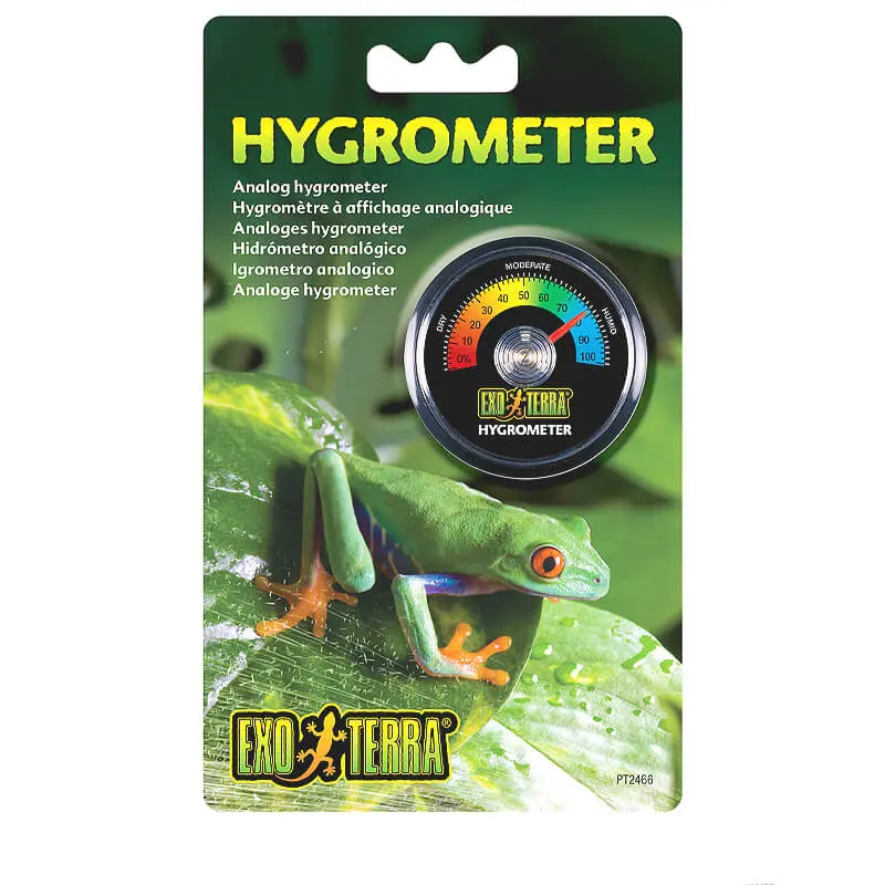 Exo Terra Higrometro para Habitat de Reptiles Exo Terra Higrometro Habitat