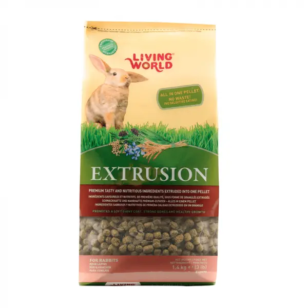 Extrusion Conejo Living World 600grs.