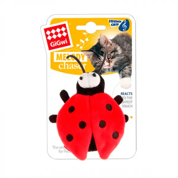 GiGwi juguete Melody Chaser Escarabajo
