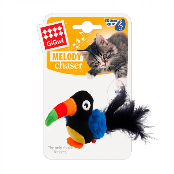 GiGwi Melody Chaser Tucan
