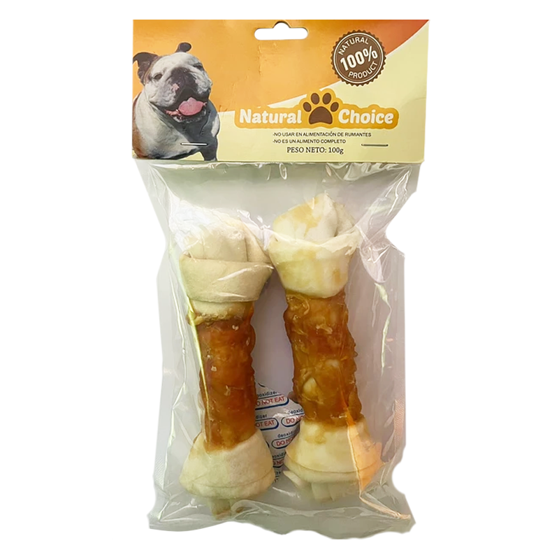 Hueso Cartilago Envuelto En Pollo 2 Unidades