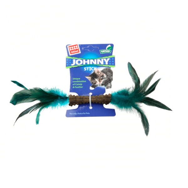 Juguete Catnip 2 Plumas
