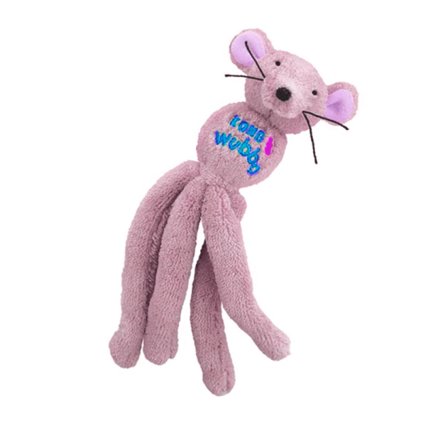 Kong Wubba Cat Mouse - Rosa