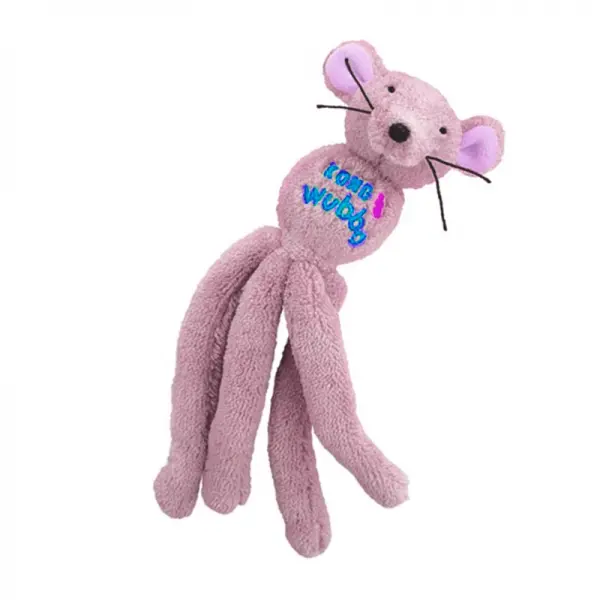 Kong Wubba Cat Mouse - Rosa