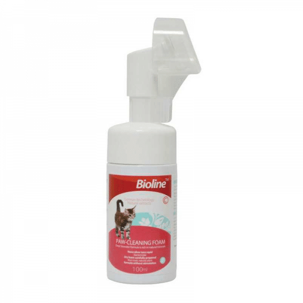 Limpiador de patitas para gatos de Bioline