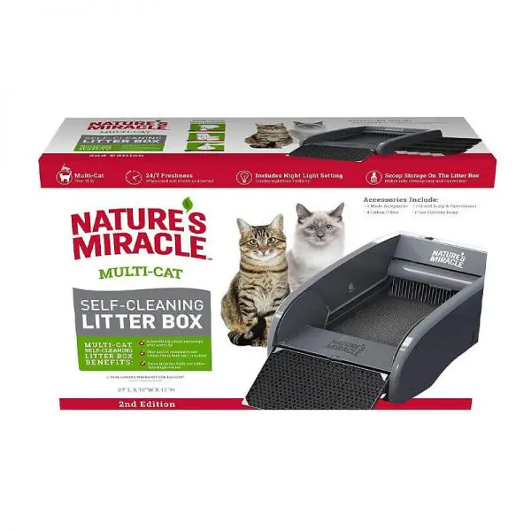 Nature's Miracle - Multi-Cat Cat Litter Box