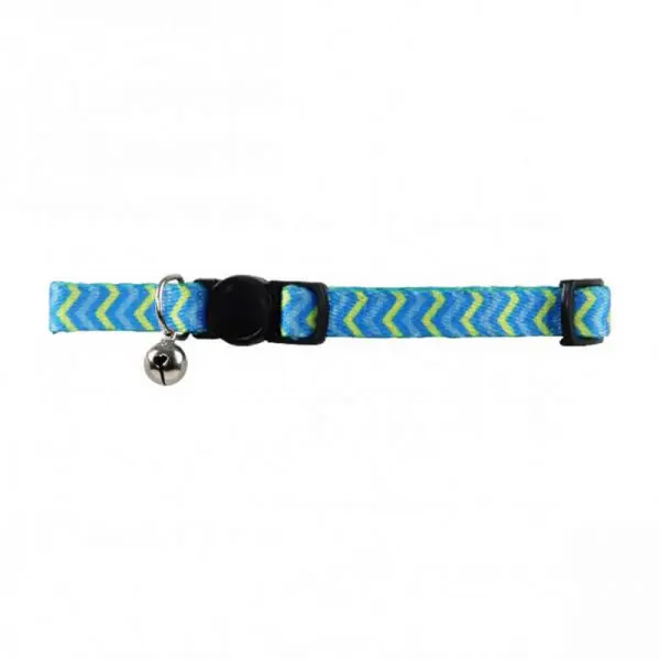 Pawise Collar Azul Ondas