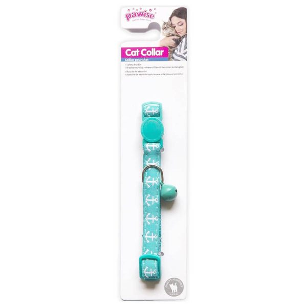 Pawise Collar Verde Anclas