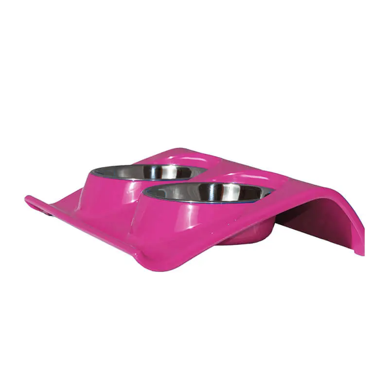 Plato Alimentador Doble - Fucsia - S Plato Alimentador Doble - Fucsia - S