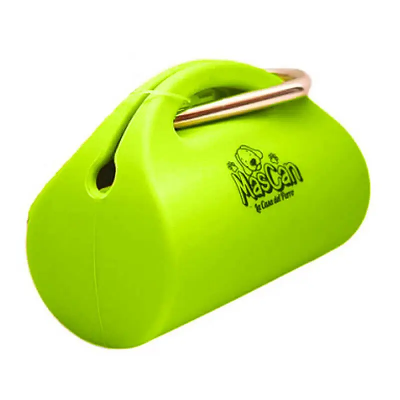 Porta Bolsas Cilindro - Verde Porta Bolsas Cilindro - Verde