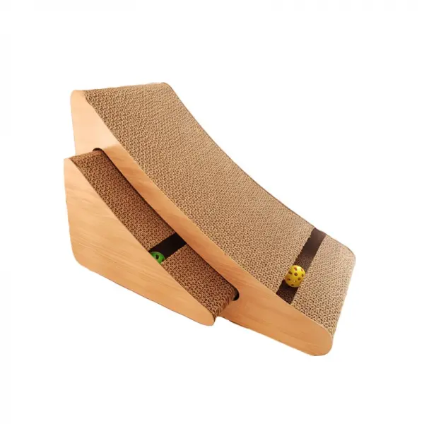 Rascador Triangulo con Pelota