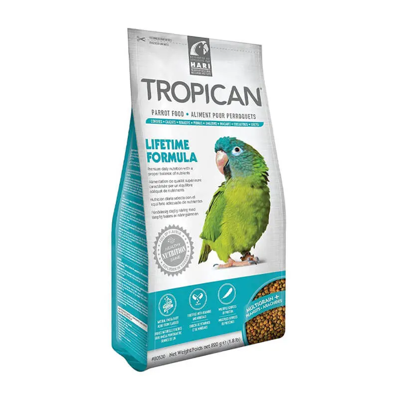 Tropican Alimento para Loros - Mantención Granulado - 820 g Tropican Alimento para Loros - Mantención Granulado - 820 g|