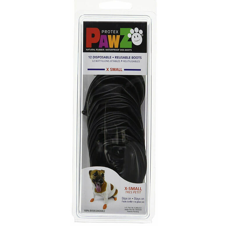 Zapatitos Pawz Protex Color Negro X-SMALL 2