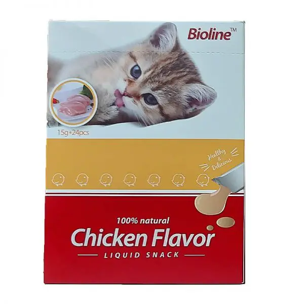 Bioline Liquid Snack Pollo