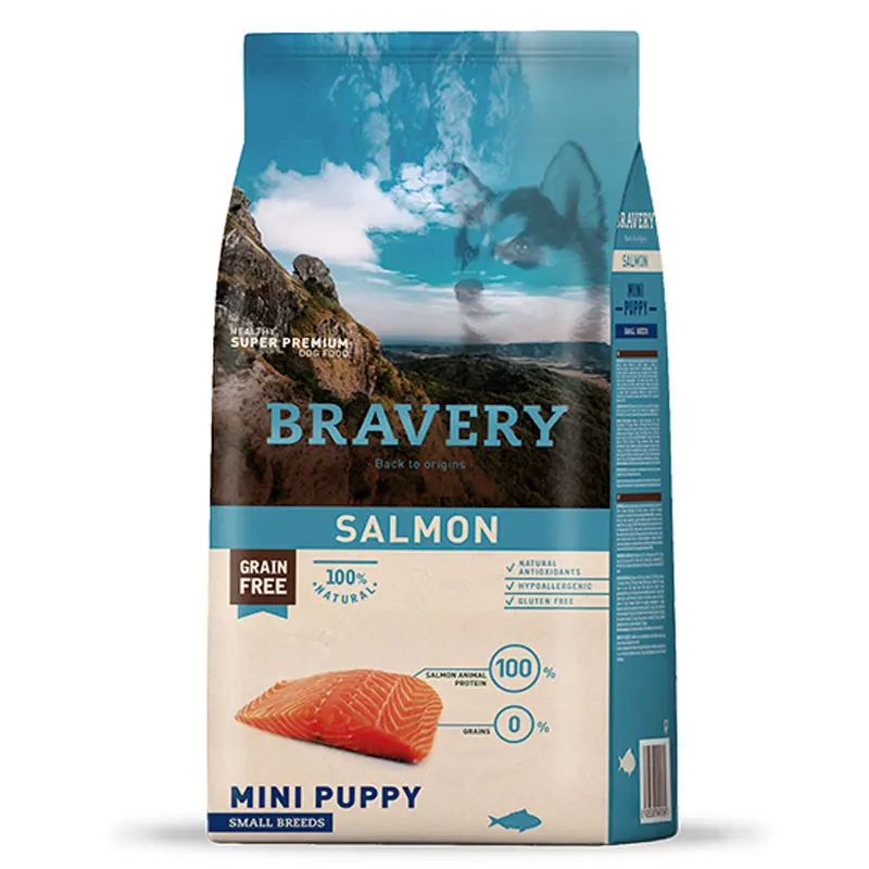 bravery salmon mini puppy Bravery Salmón Mini Puppy - 7Kg
