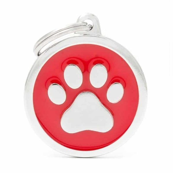 Chapita My Family - Red Big Circle Paw 