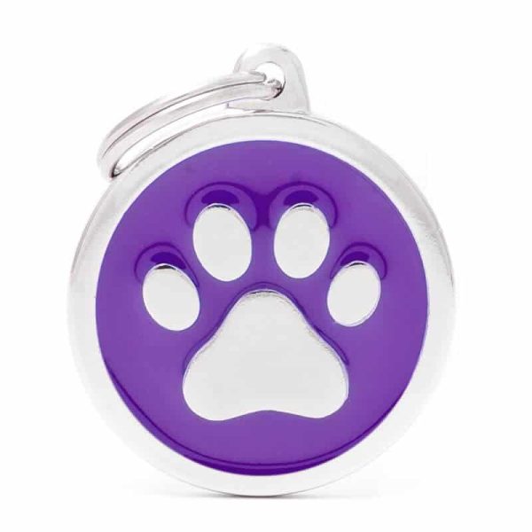 Chapita My Family - Purple Big Circle Paw