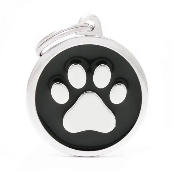 Chapita My Family - Black Big Circle Paw 