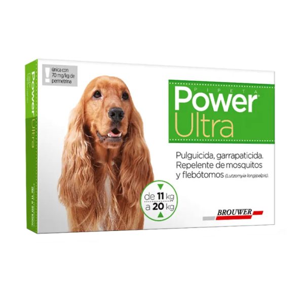 Pipeta Power Ultra para Perros - 11 Kg a 20 Kg