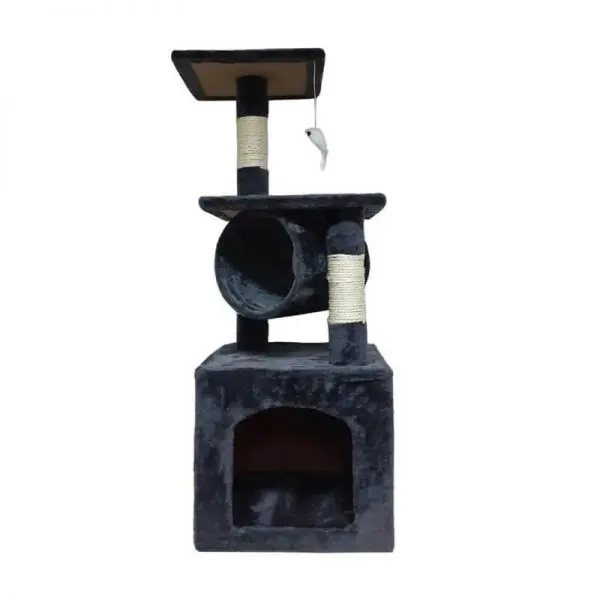 Rascador Torre - Gris Oscuro